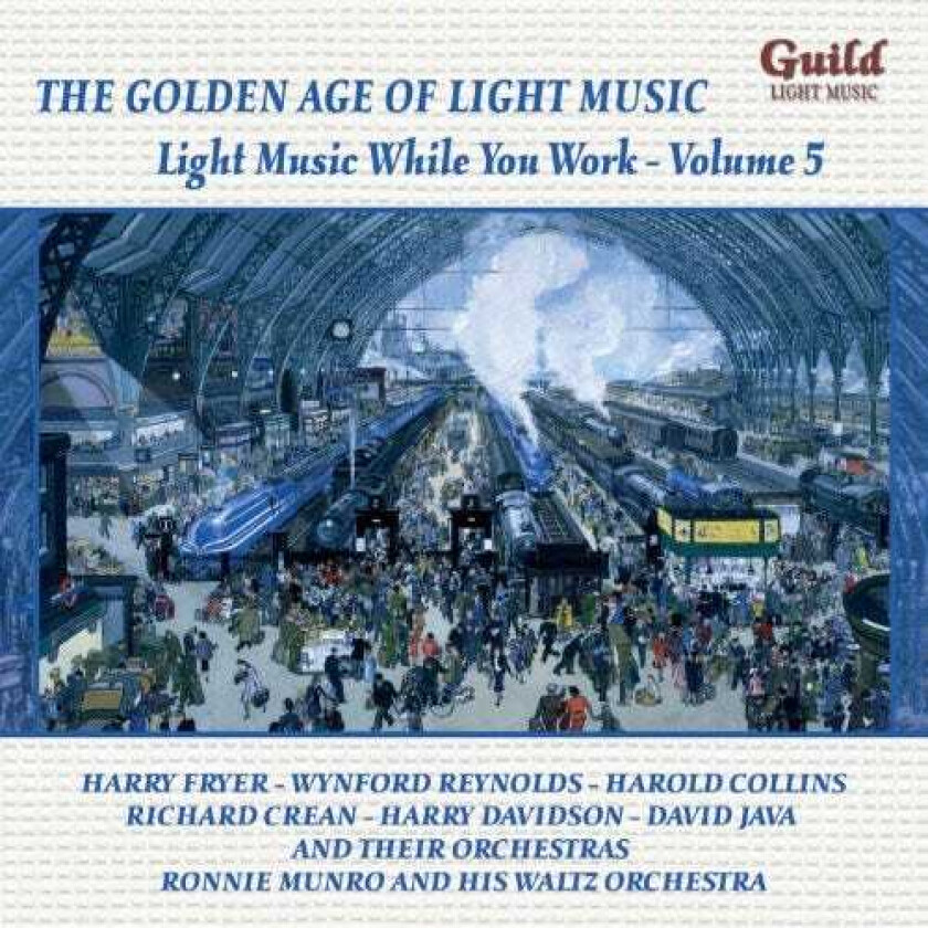 Diverse Artister Light Music While You Work 5 CD