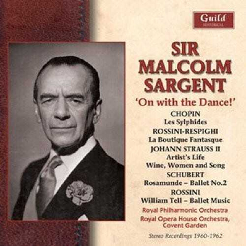 Royal Opera House Orchestra Sargent On With The Dance 196062 CD