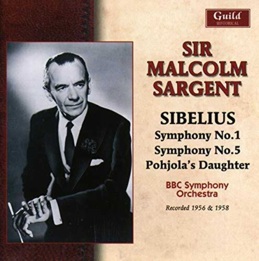 Bbc So, Malcolm Sargent Sir Malcolm Sargent Sibelius Erc 19561958 CD