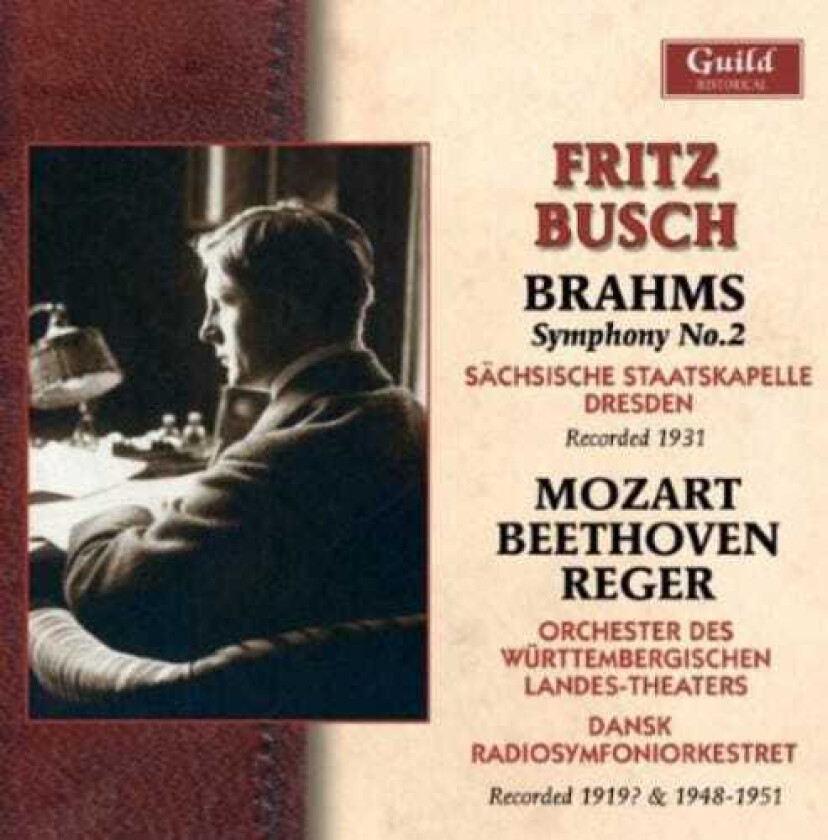 Fritz Busch, SPOKEN WORD Fritz Busch 1919 1931 194851 CD