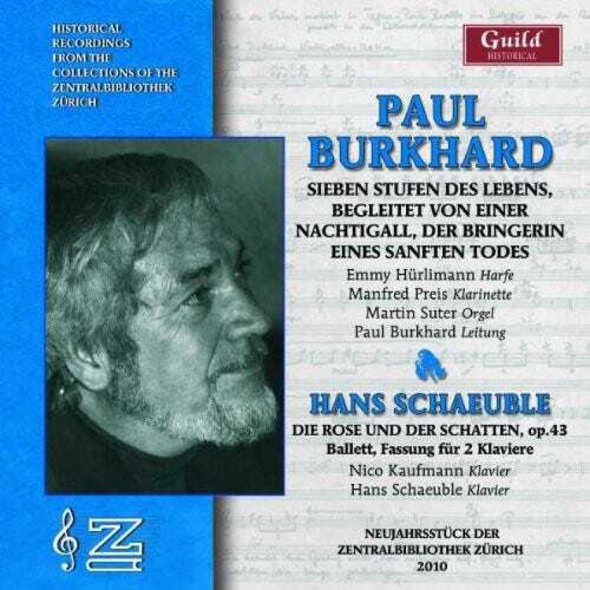 Paul Burkhard, Emmy H Rlimann, Emmy Hürlimann, Hans Schaeuble, Manfred Preis, Martin Suter, Nico Kaufmann Music By Paul Burkhard & Schaeuble CD