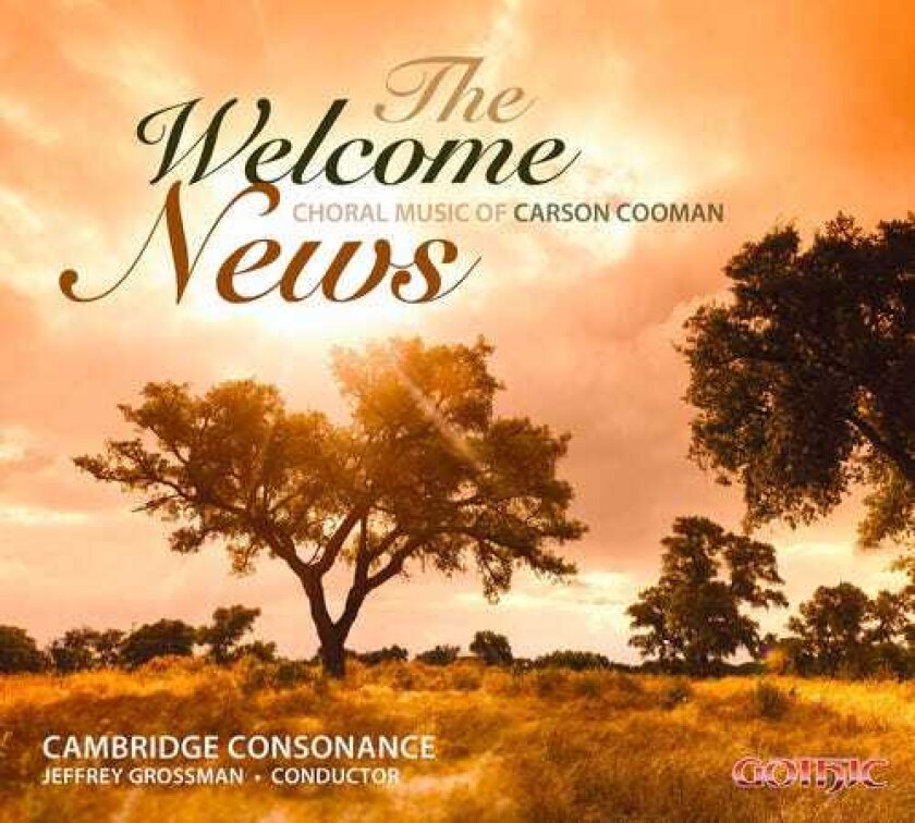Cambridge Consonance Welcome News: Choral Music Of Cooman CD