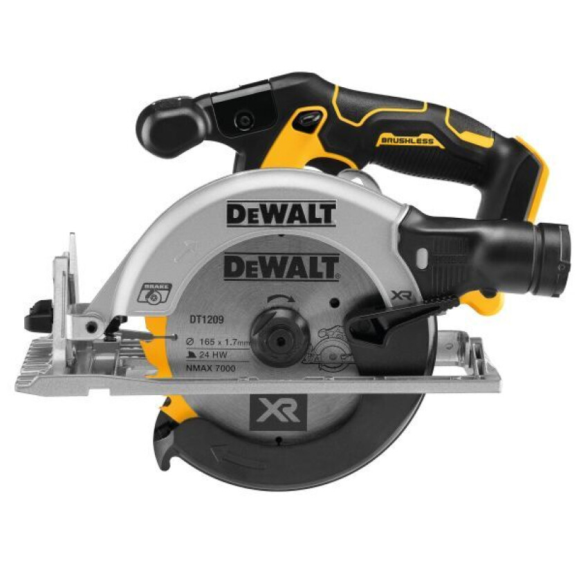 Dewalt DCS565N-XJ Sirkelsag uten batteri og lader