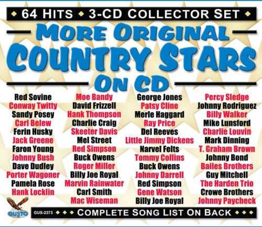 Diverse Artister More Original Country Stars On Cd CD