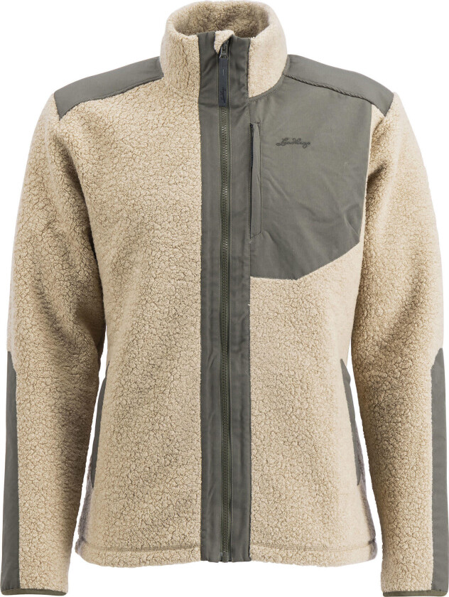 Men's Saruk Wool Pile Mid Full Zip Sand S, Sand
