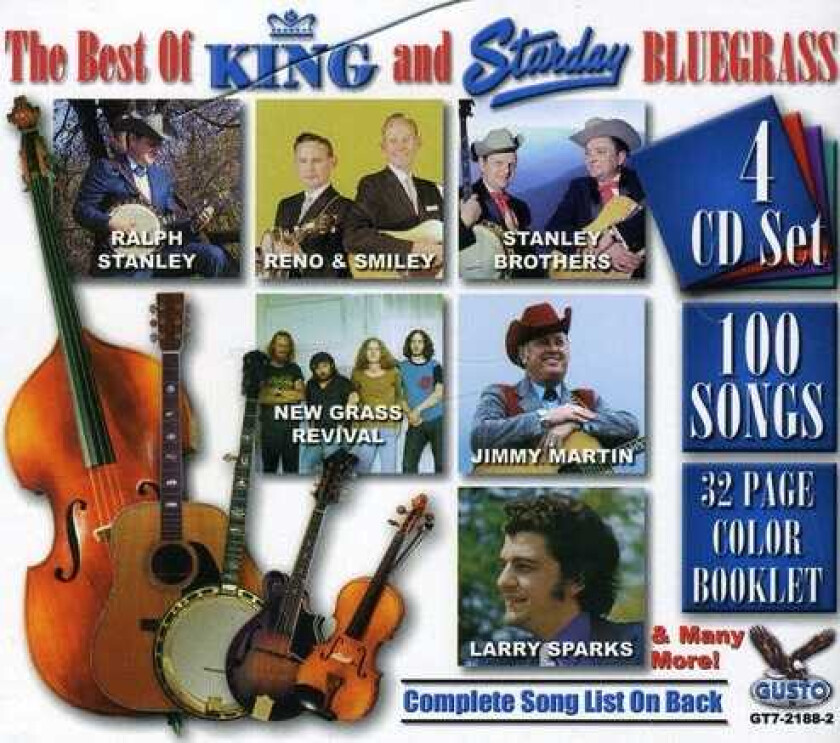 Diverse Artister Best Of King & Starday Bluegrass CD