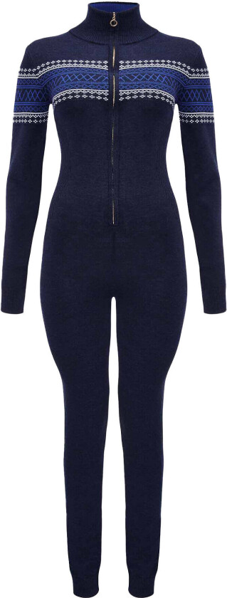 Signature Jumpsuit Dame Navy Blue XS