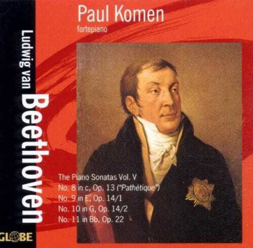 Paul Komen Piano Sonatas 5 CD