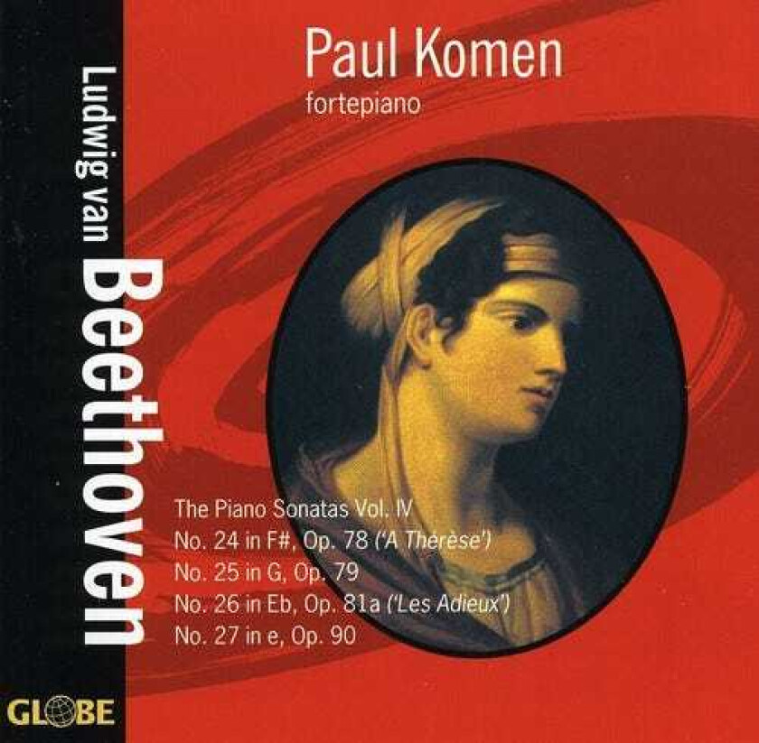 Paul Komen Piano Sonatas CD