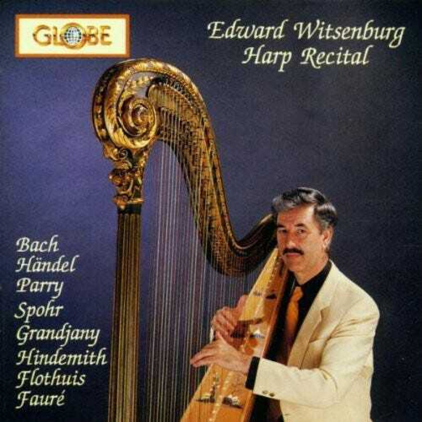 Edward Witsenburg, John Parry (bardd Alaw), Marcel Grandjany, Marius Flothuis Harp Recital CD