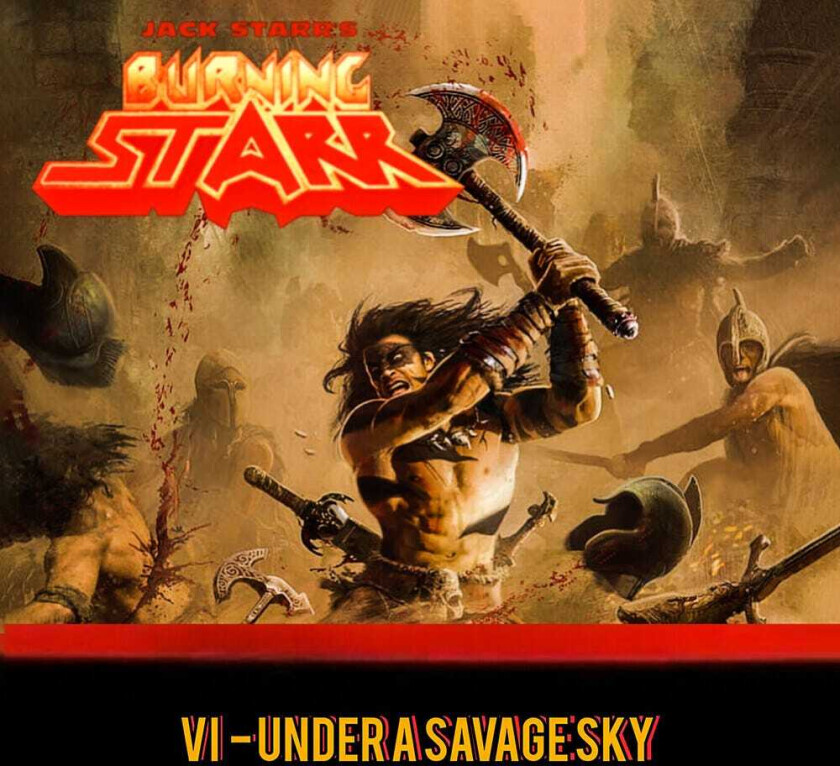Jack Starr's Guardians Of The Flame Under A Savage Sky CD