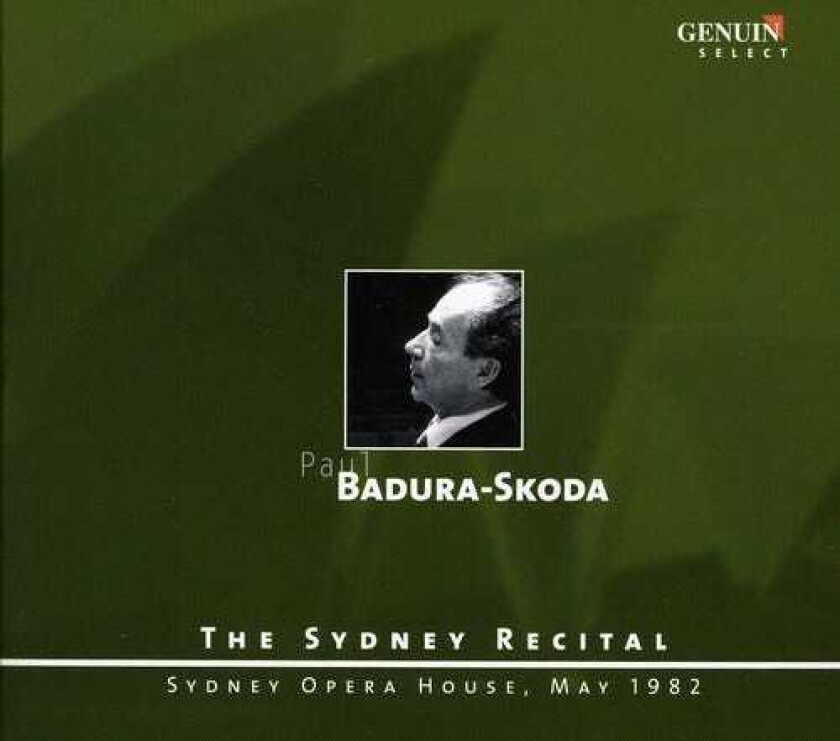 Paul BaduraSkoda Sydney Recital: Sydney Opera House May 1982 CD