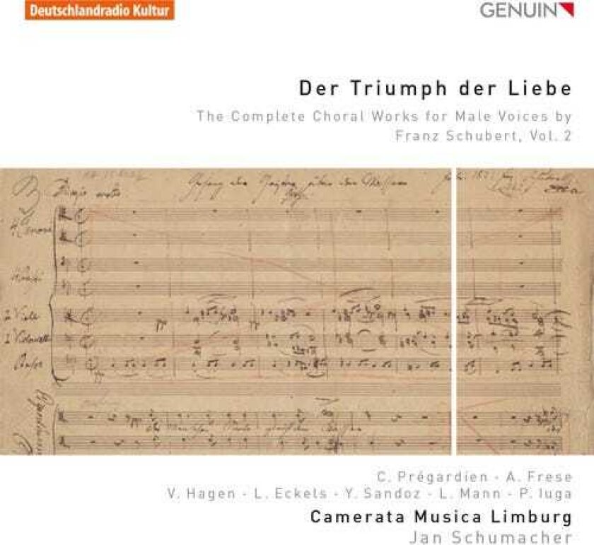 Andreas Frese, Lena Eckels Complete Choral Works For Male Voices 2 CD