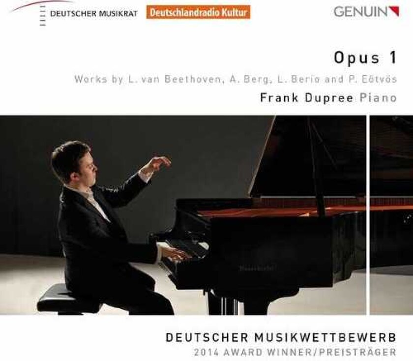 Frank Dupree Opus 1 Piano Works CD