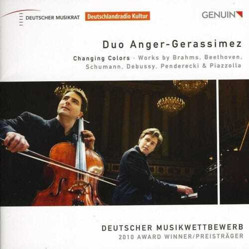 Duo AngerGerassimez, Astor Piazzolla Changing Colors CD