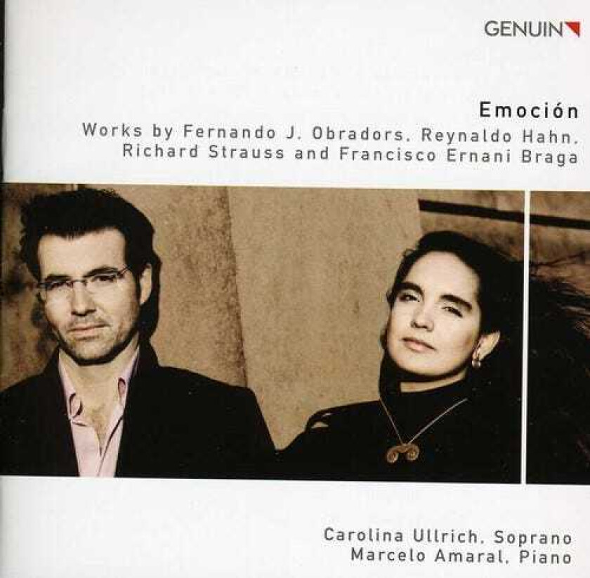Carolina Ullrich, Marcelo Amaral, Fernando J. Obradors, Francisco Ernani Braga Emocion CD