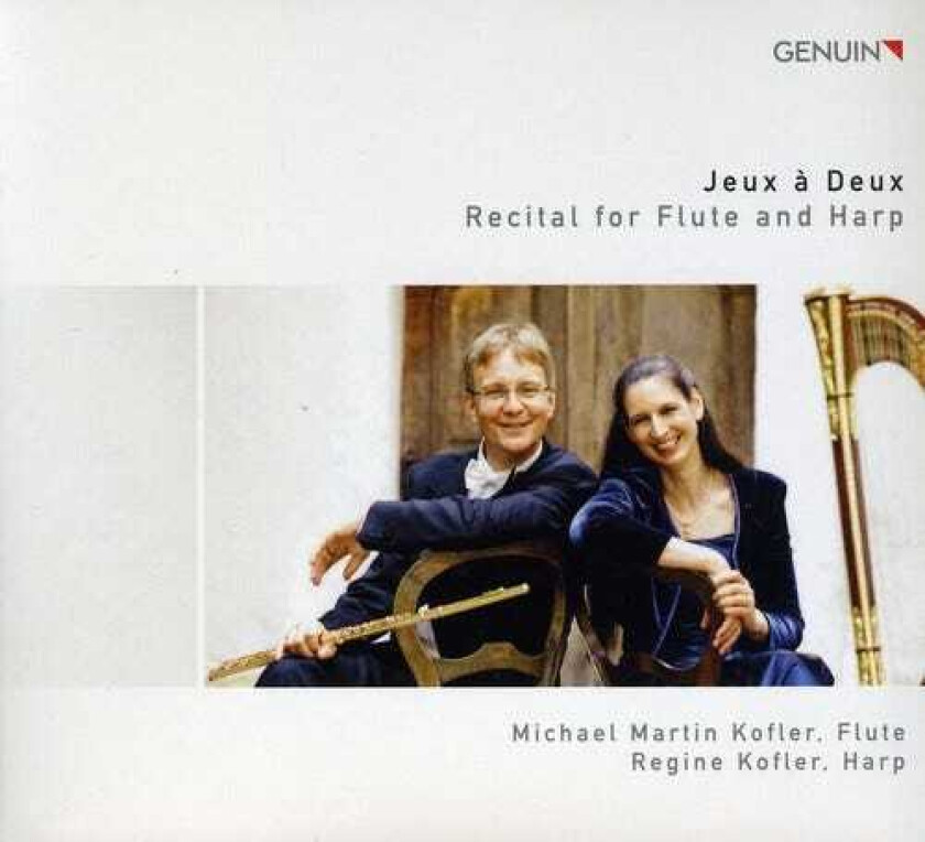 Regina Kofler, Michael Martin Kofler, Frédéric Chopin, Marc Berthomieu, Marcel Tournier Jeux A Deux: Recital For Flute & Harp CD