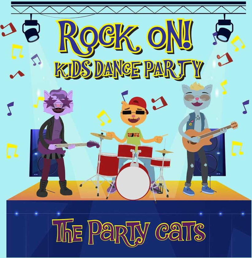 The Party Cats Kids Dance Party: Rock On! CD