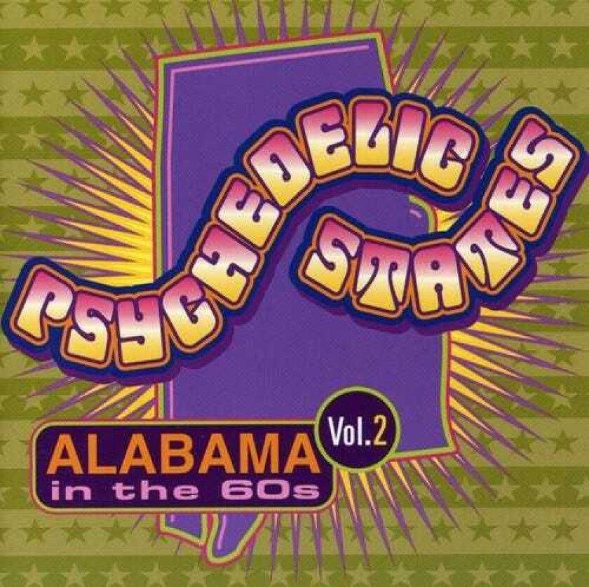 Diverse Artister Psychedelic States: Alabama In The 60s 2 CD