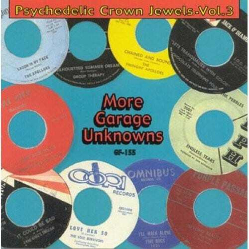 Diverse Artister Psychedelic Crown Jewels 3 CD