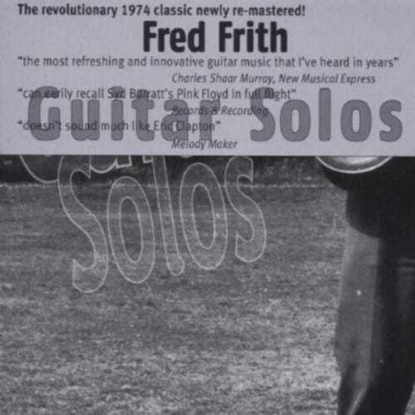 Fred Frith Guitar Solos CD