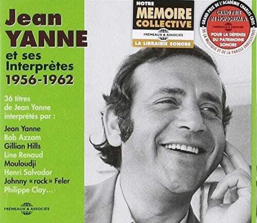 Jean Yanne Jean Yanne Et Ses Interpretes 19561962 CD