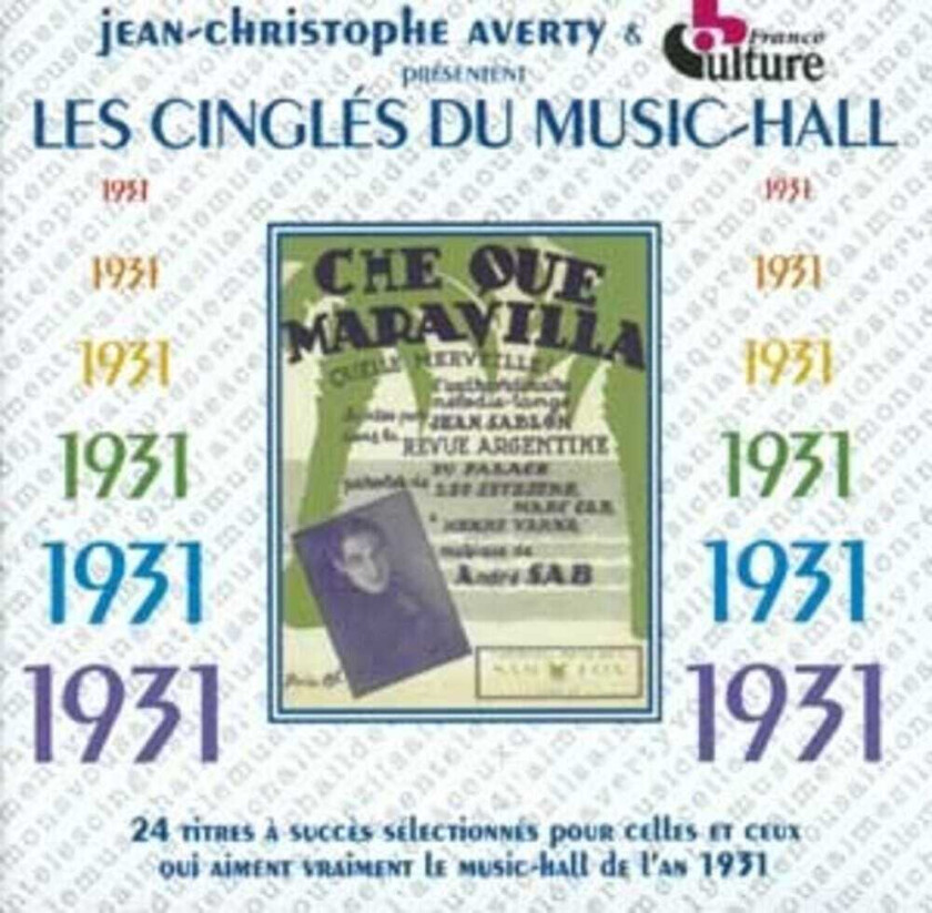 Diverse Artister Les Cingles Du Music Hall 1931 CD