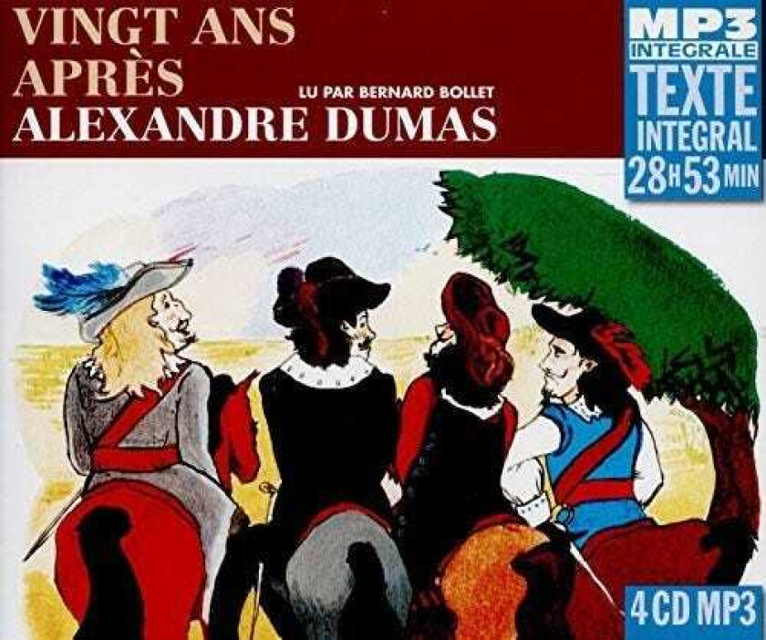 Alexandre Dumas Vingt Ans Apres CD