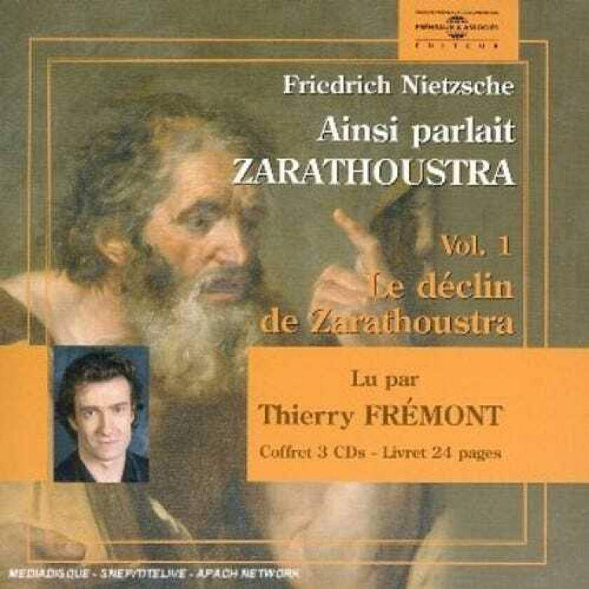 Thierry Frémont Ainsiparlait Zarathoustra 1 CD