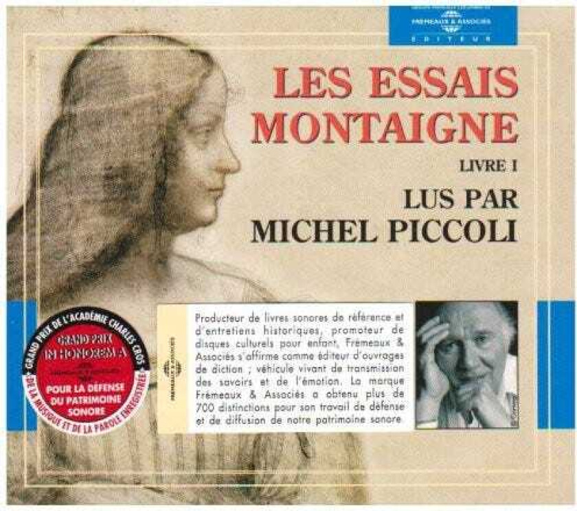 Michel Picolli Les Essais Montaigne Livre 1 CD
