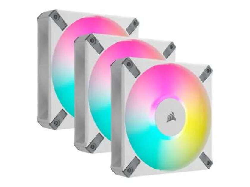 Corsair iCUE AF120 RGB ELITE White 3-pack