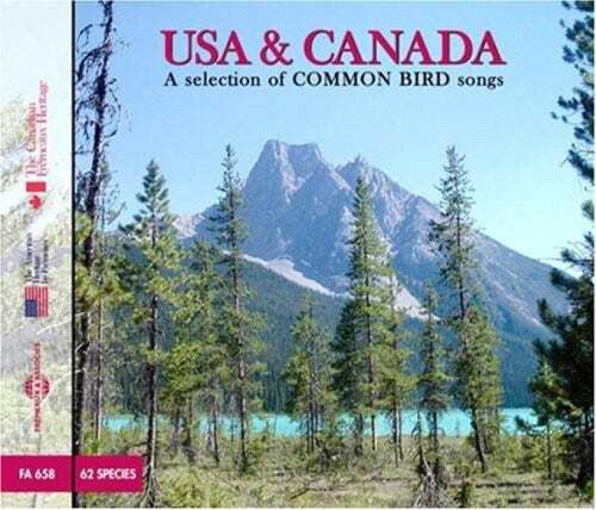 Diverse Artister Usa & Canada: Selection Of Common Birds Songs CD