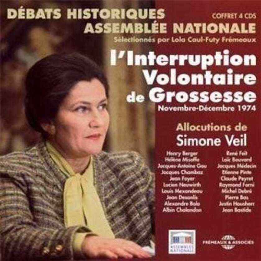 Simone Veil L'interruption Volontaire De Grossesse CD