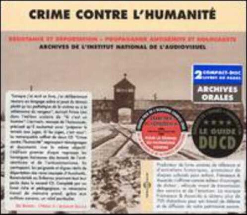 Diverse Artister Crime Contre L'humanite & Testimony 194145 / Var CD