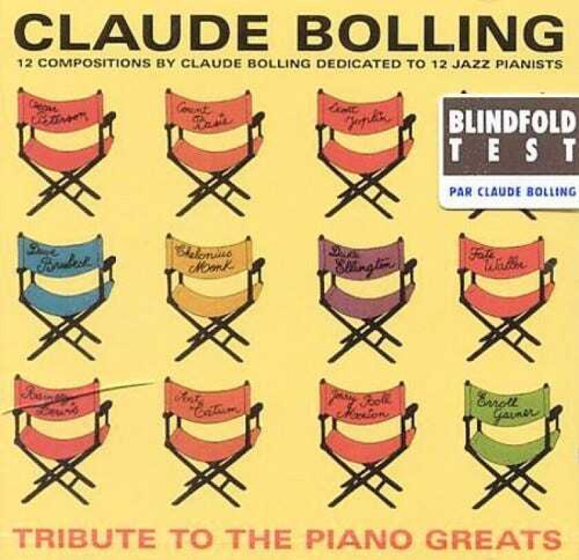 Claude Bolling Tribute To The Piano Greats CD