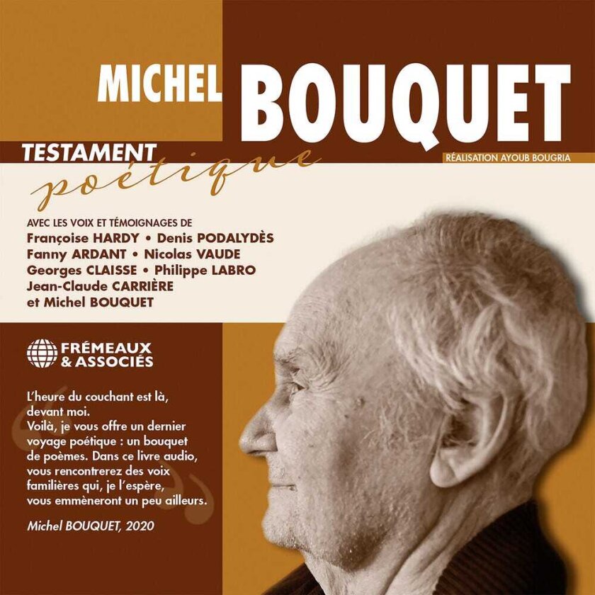 Michel Bouquet Testament Poetique CD