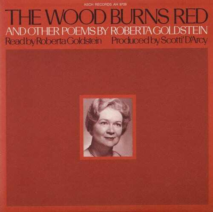 Roberta Goldstein The Wood Burns Red And Other Poems CD