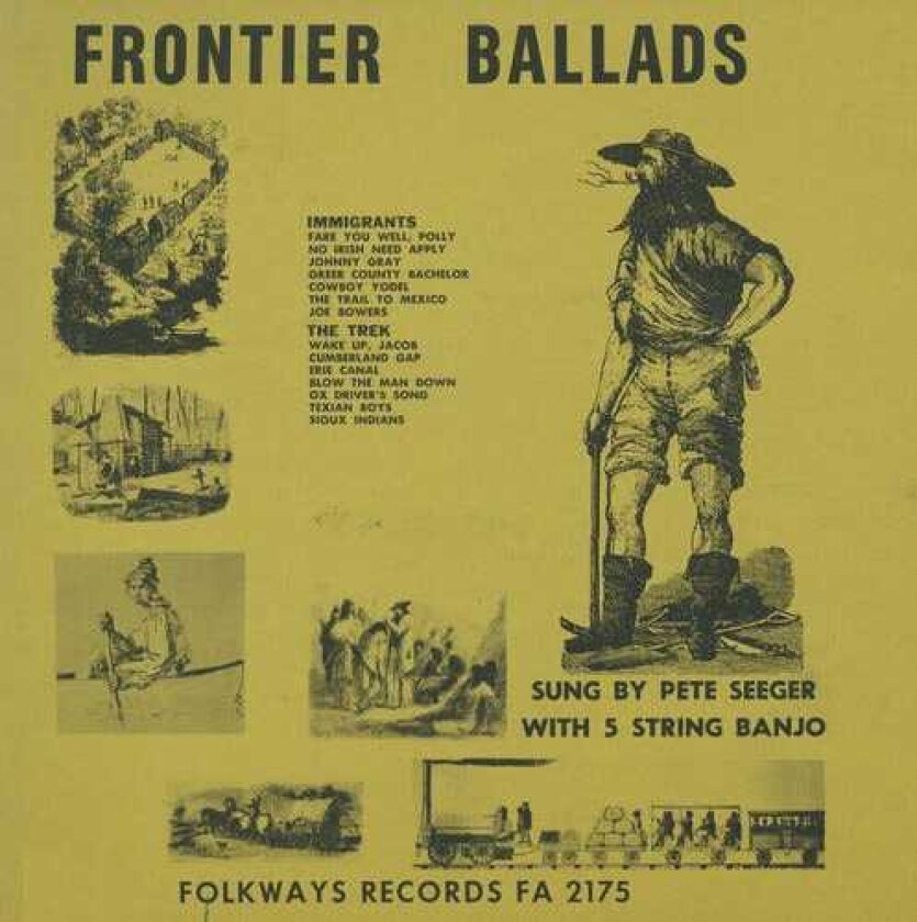 Pete Seeger Frontier Ballads CD