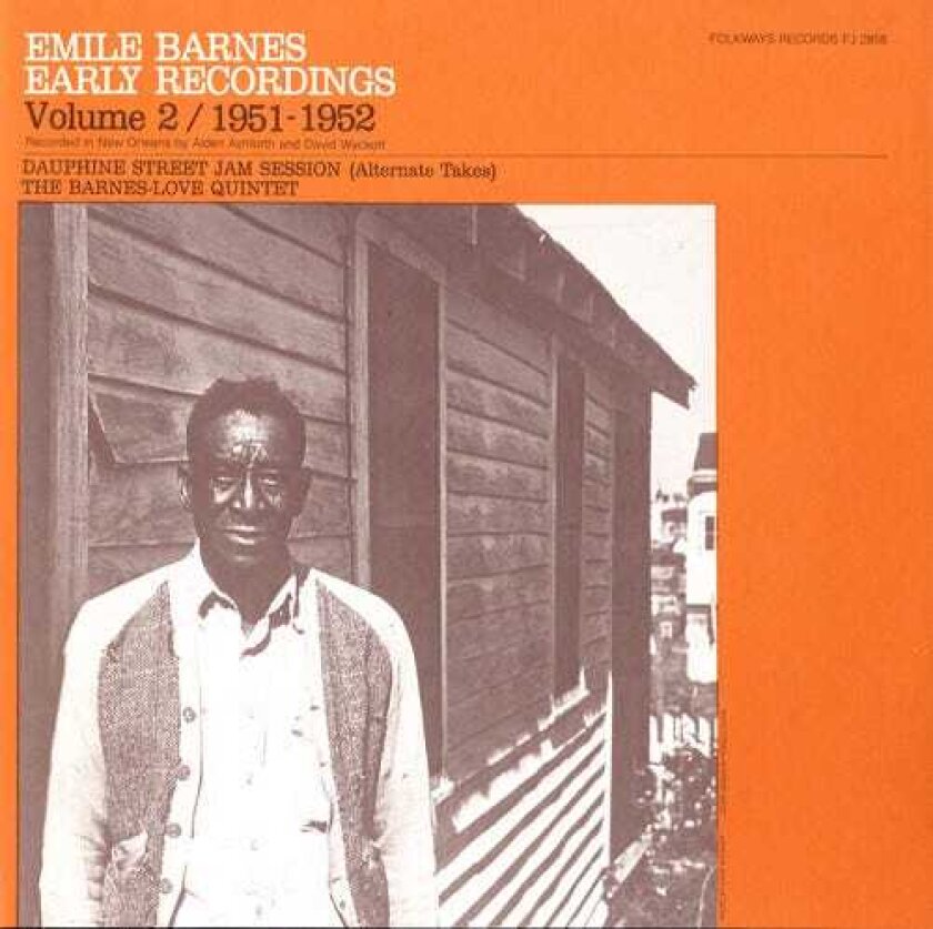 Emile Barnes Emile Barnes: Early Recordings 2 (19511952) CD
