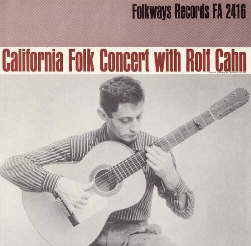 Rolf Cahn California Concert With Rolf Cahn CD
