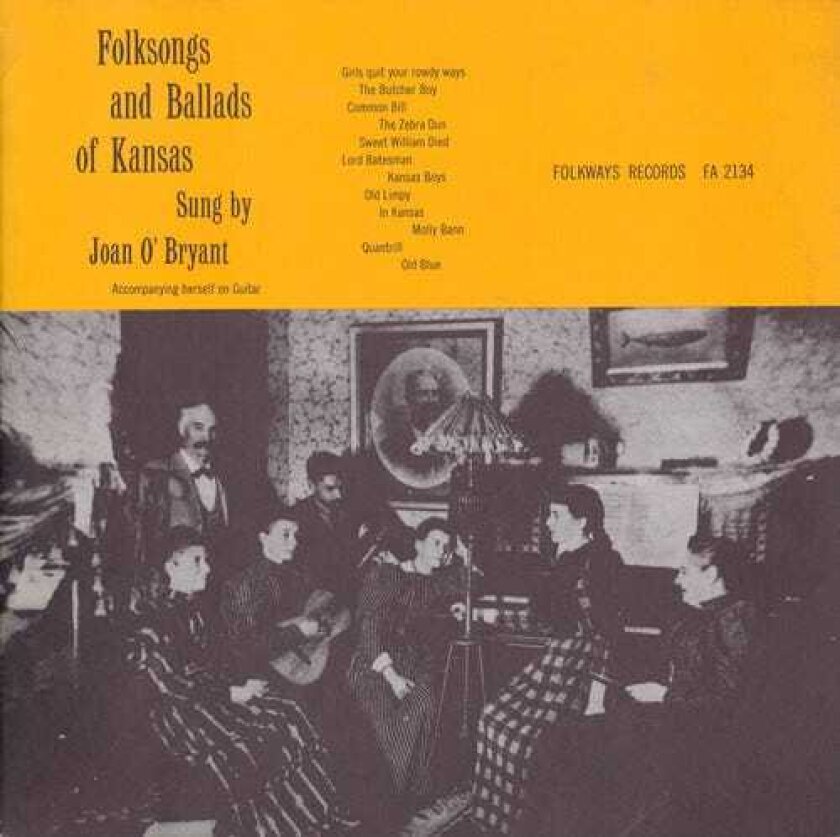 Joan O'bryant Folksongs And Ballads Of Kansas CD