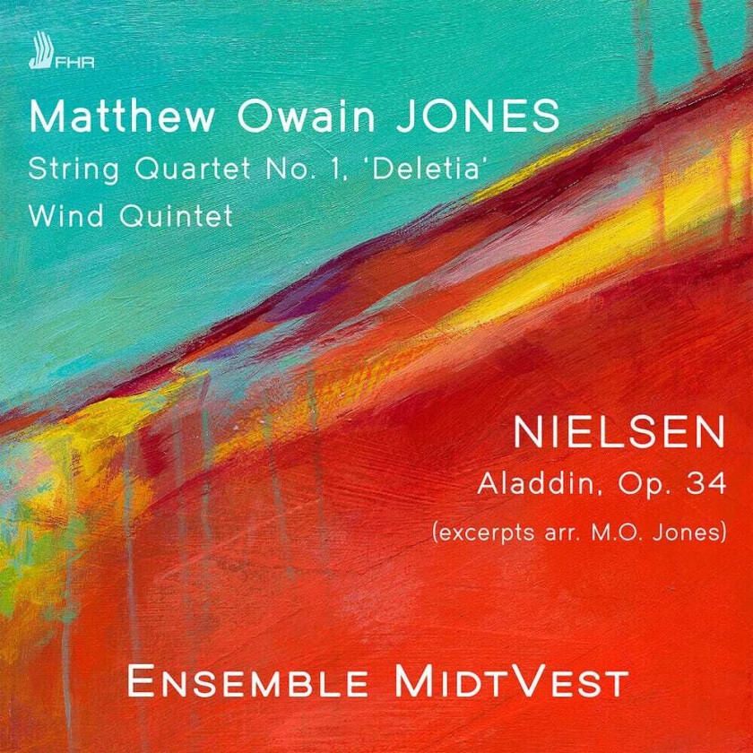 Ensemble Midtvest, Matthew Owain Jones String Quartet No. 1 Wind Quintet Nielsen: Aladdin CD
