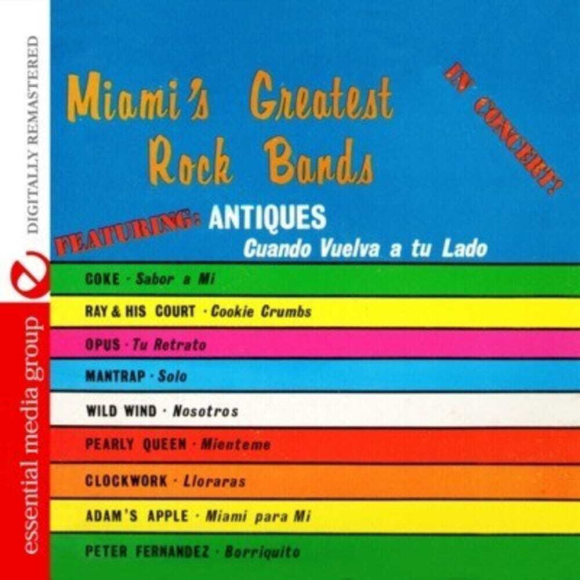 Diverse Artister Miami's Greatest Rock Bands In Concert! CD
