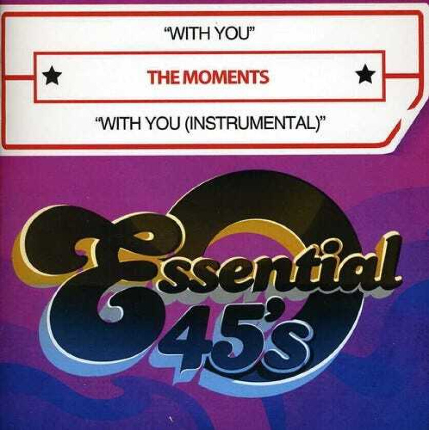 The Moments With You / With You (instrumental) CD