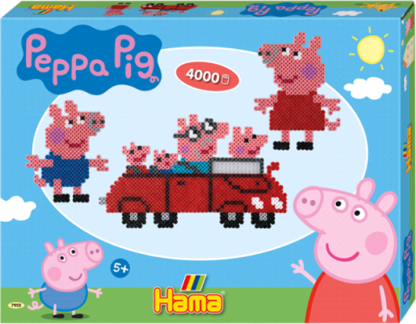 Midi Gaveeske 4000 Perler - Peppa Gris