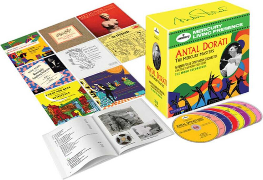 Antál Dorati, Minneapolis Symphony Orchestra Mercury Masters: The Mono Recordings CD