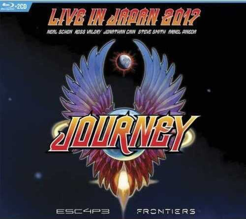 Journey Escape & Frontiers Live In Japan CD