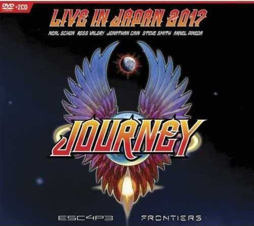Journey Escape & Frontiers Live In Japan CD