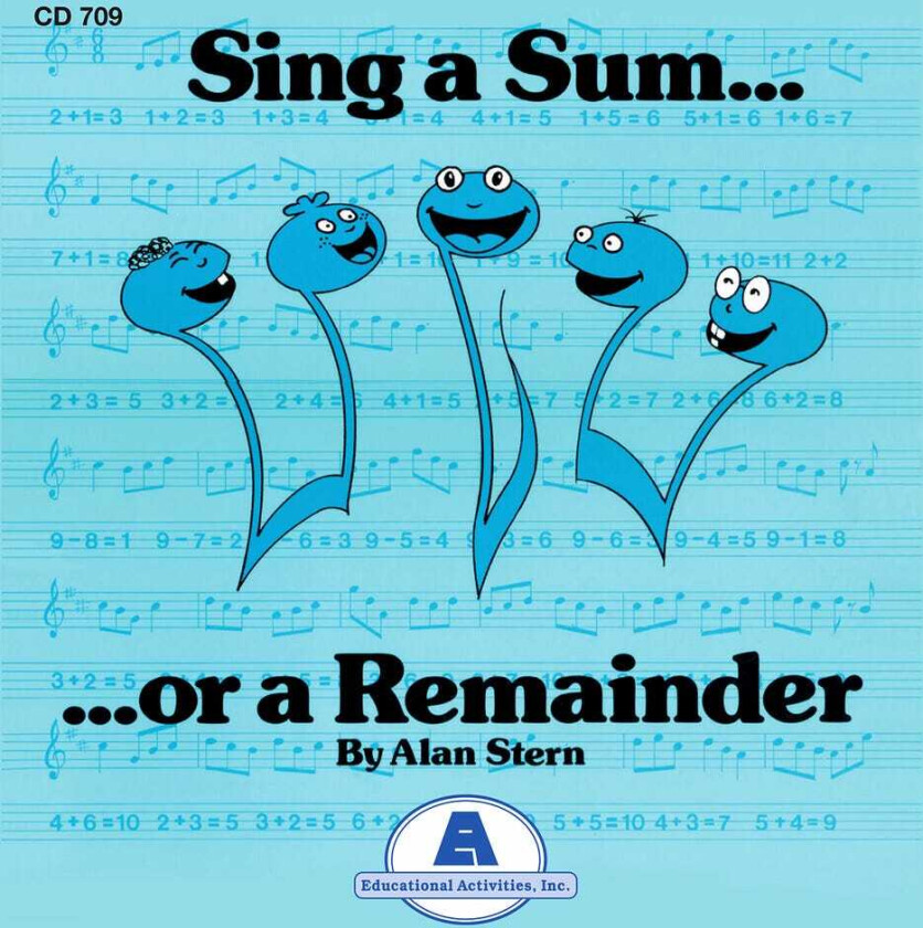 Alan Stern Sing A Sum Or A Remainder CD
