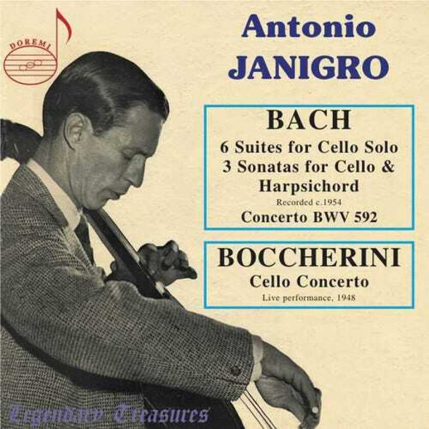Antonio Janigro, Robert VeyronLacroix Plays Bach & Boccherini CD